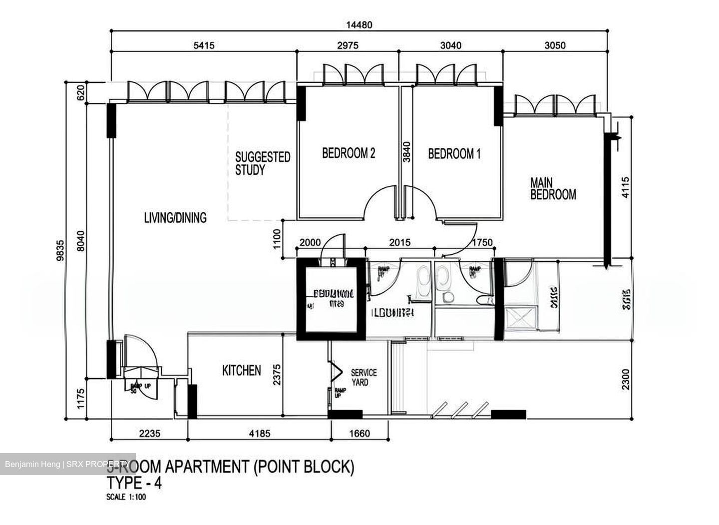 Blk 428A Floral Spring @ Yishun (Yishun), HDB 5 Rooms #570447161